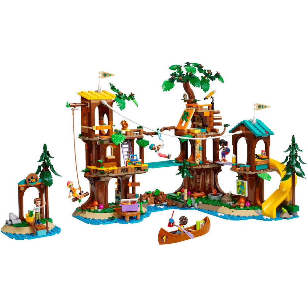 LEGO Friends - Adventure Camp Tree House Building Set - 1128 Pcs