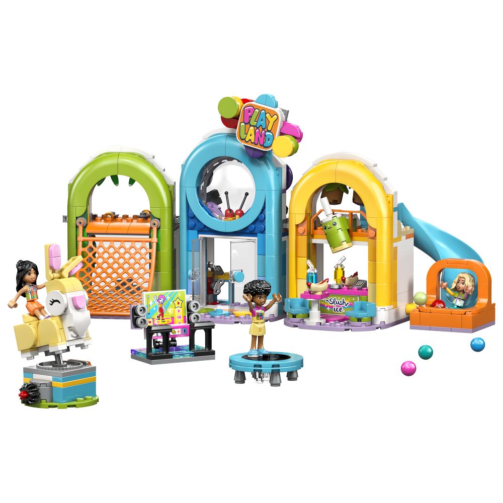 Lego - Friends Fun Indoor Playground Building Set - 668 Pc Set