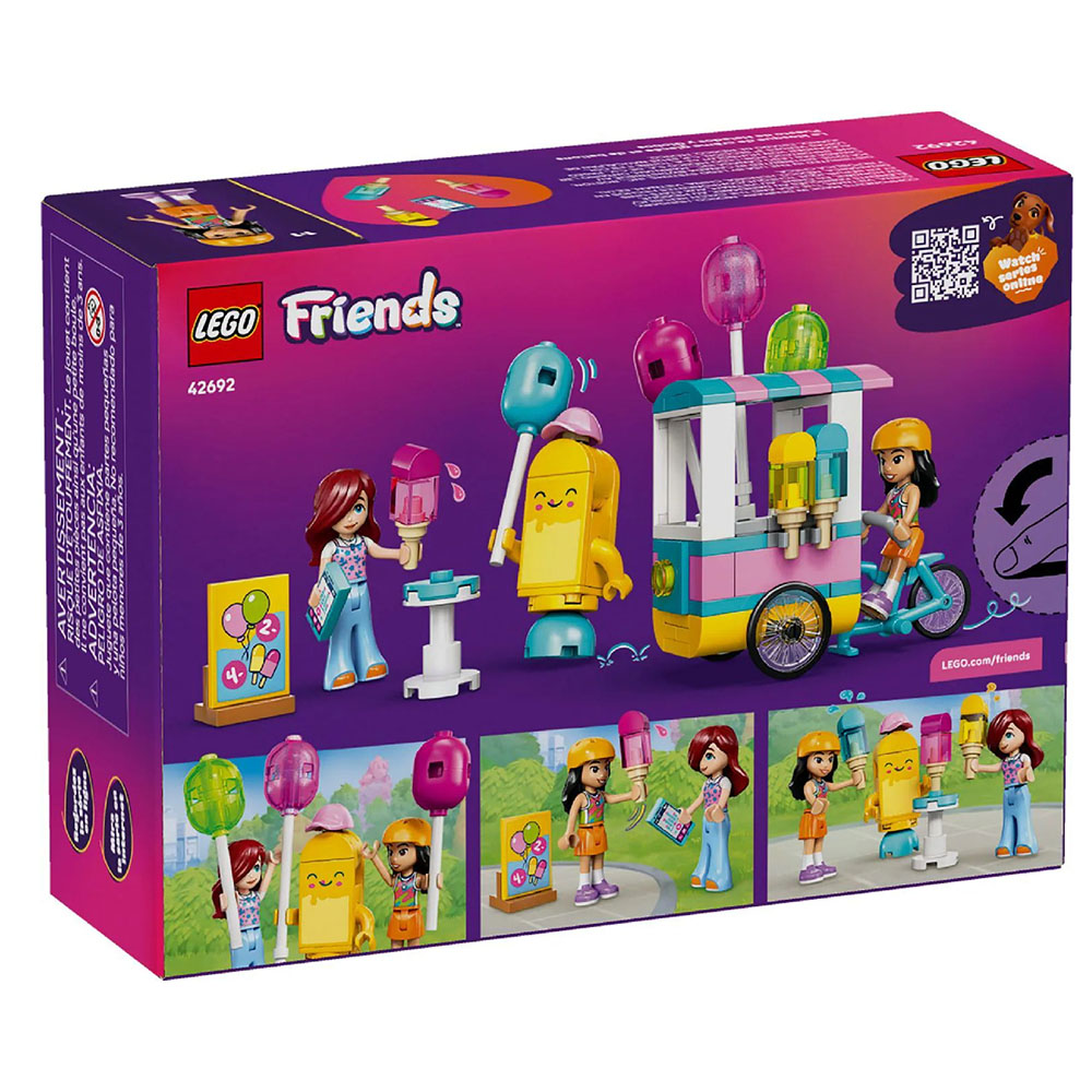 Lego - Ice Cream And Balloon Stand Building Set - 107 Pc Set