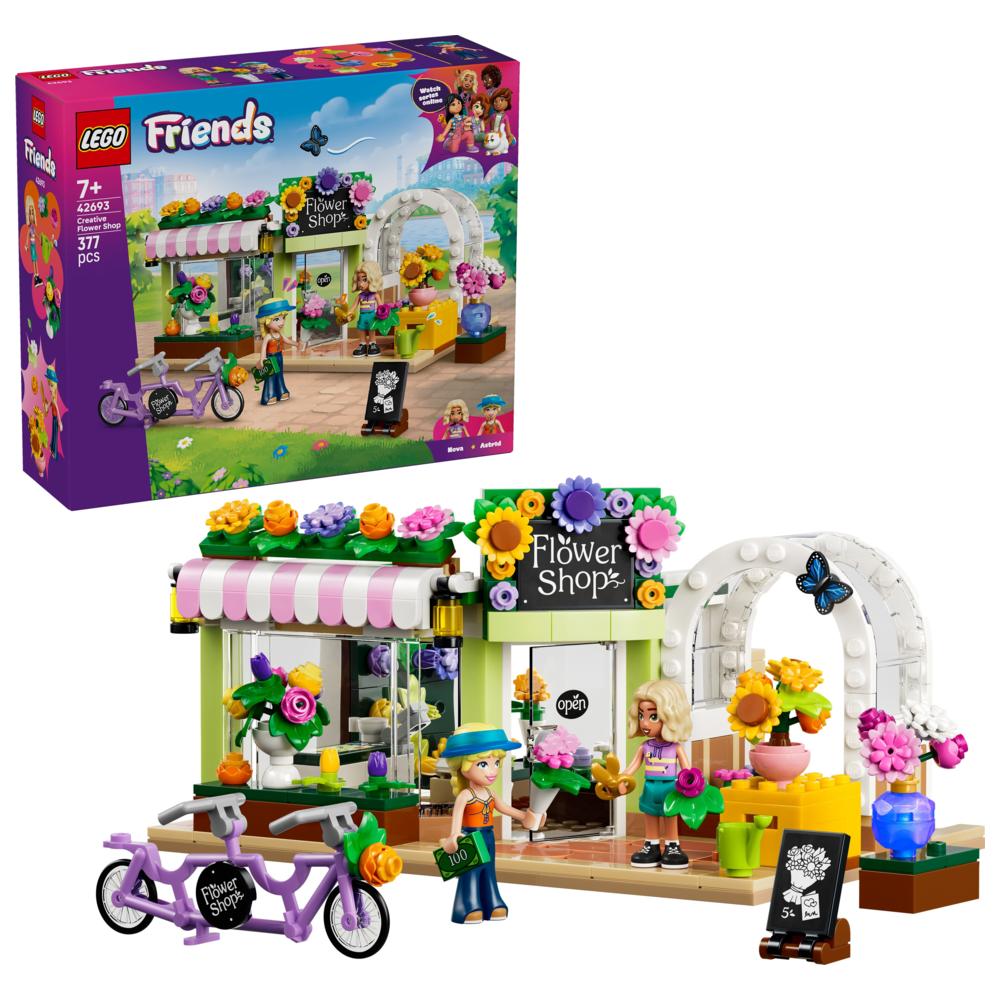 LEGO - Friends Flower Shop Building Set - 377 Pc Set