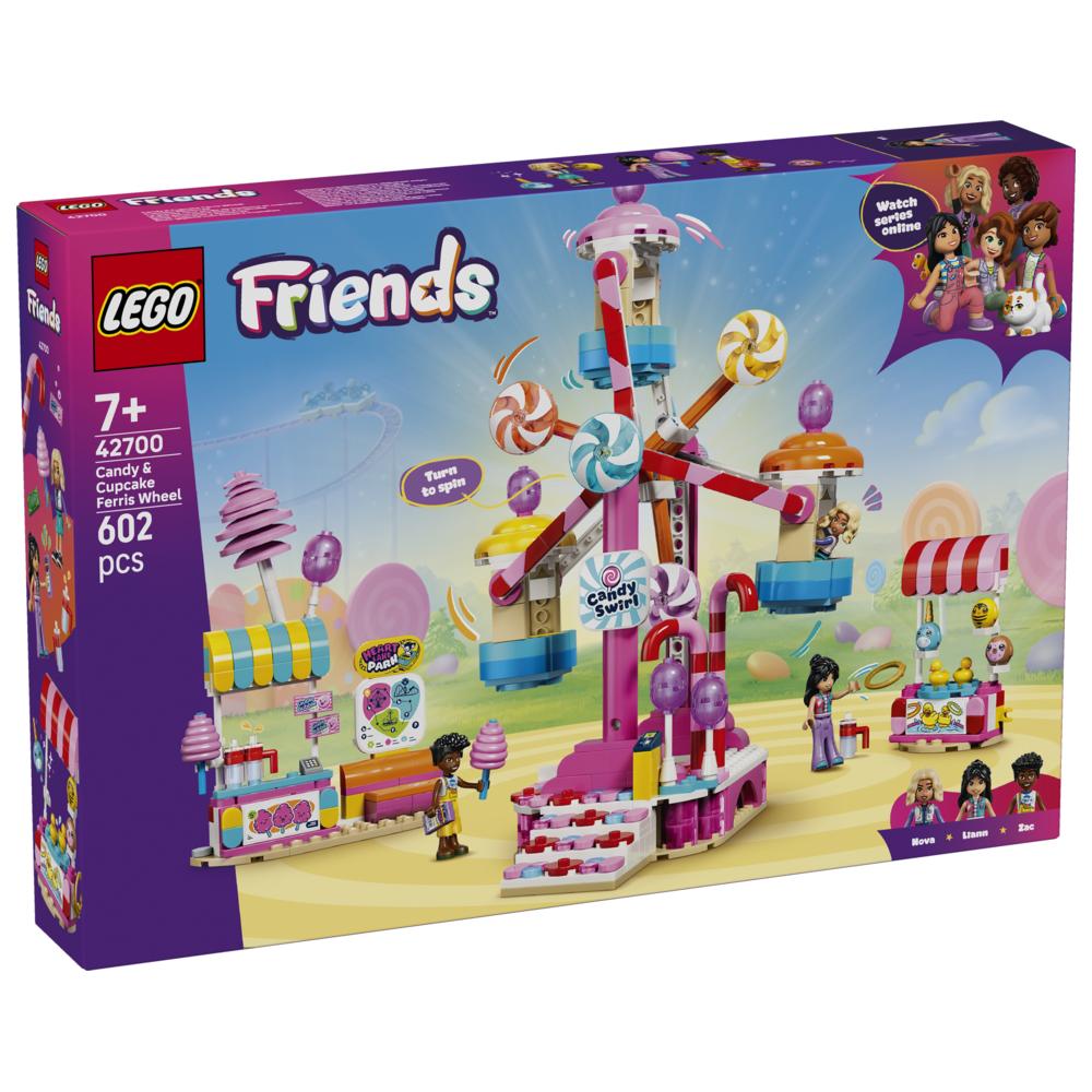 LEGO - Friends Candy And Cupcake Ferris Wheel Building Set - 602 Pc Set