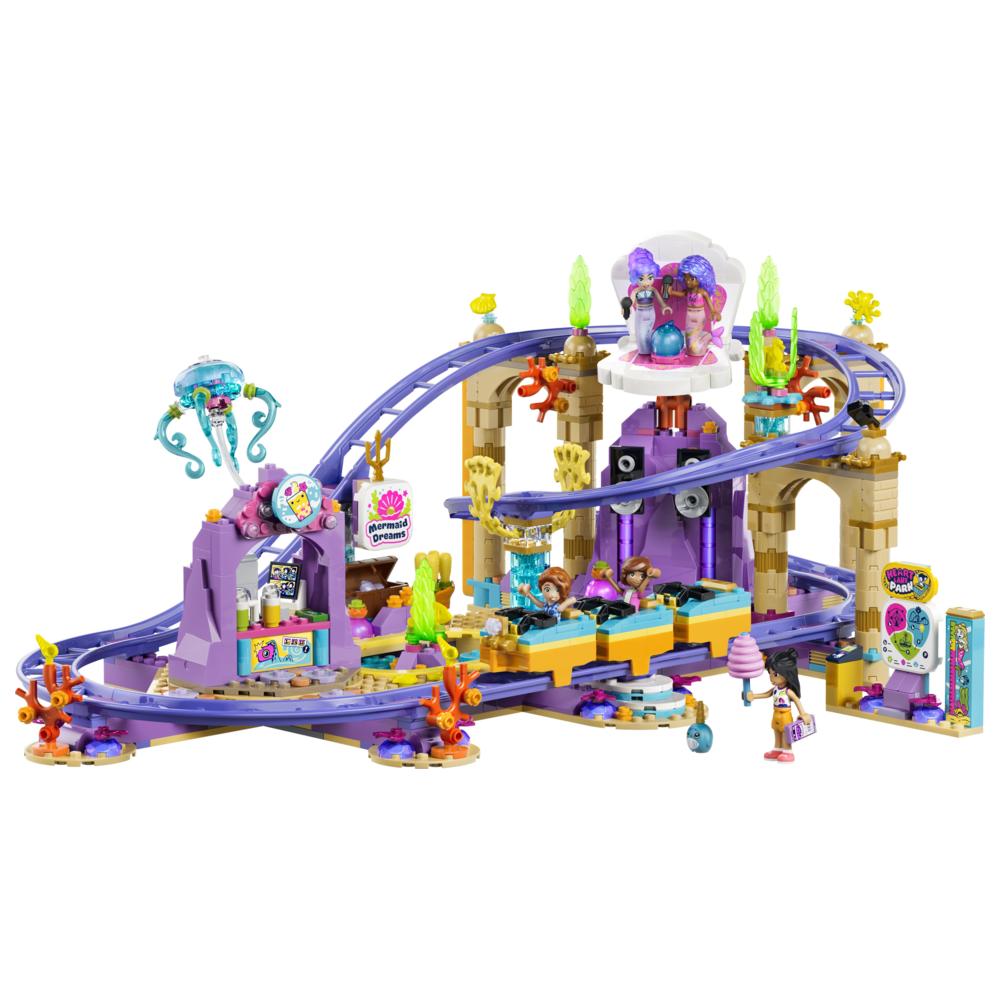LEGO - Friends Mermaid Roller Coaster Ride Building Set - 864 Pc Set
