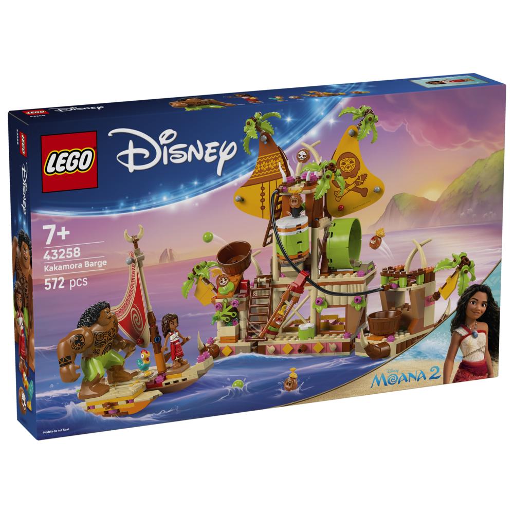 LEGO - Disney Moana 2 Kakamora Barge Building Set - 572 Pc Set