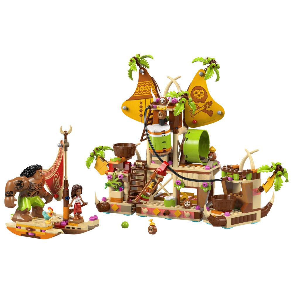 LEGO - Disney Moana 2 Kakamora Barge Building Set - 572 Pc Set