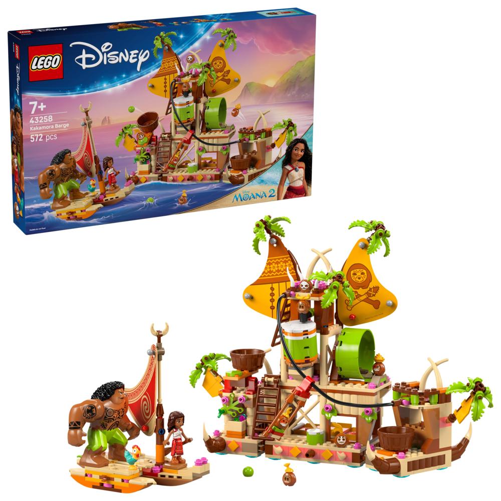 LEGO - Disney Moana 2 Kakamora Barge Building Set - 572 Pc Set