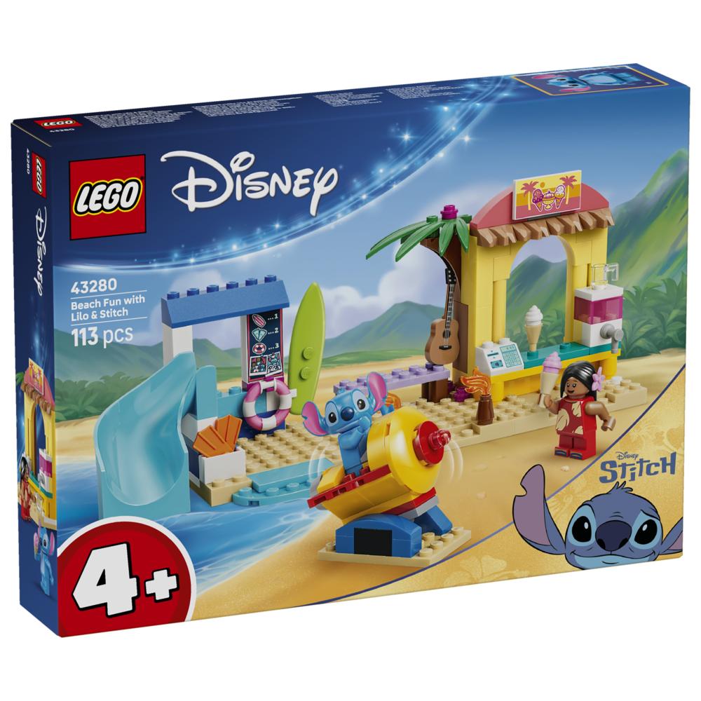 LEGO - Disney Stitch Beach Fun With Lilo And Stitch Building Set - 113 Pc Set