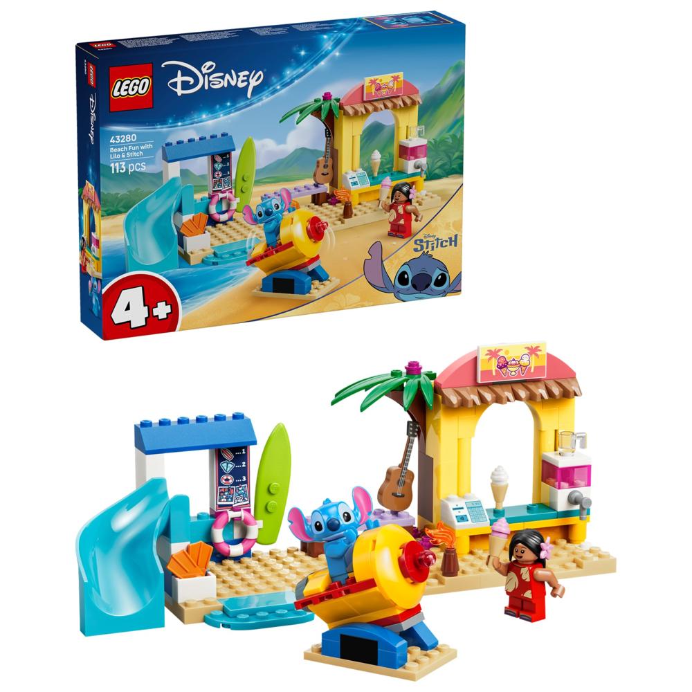 LEGO - Disney Stitch Beach Fun With Lilo And Stitch Building Set - 113 Pc Set