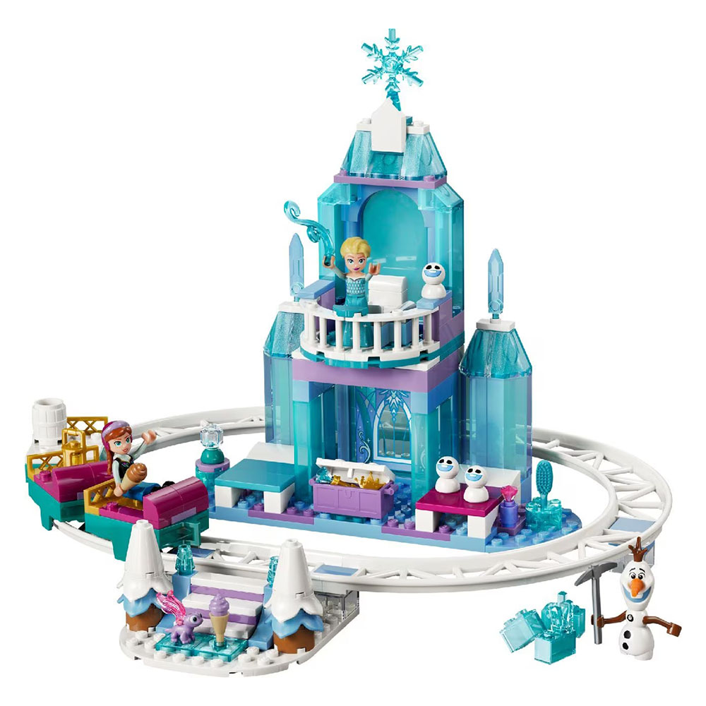 Lego Elsa's Ice Castle And Snow Ride Adventure Building Set - 216 Pc Set