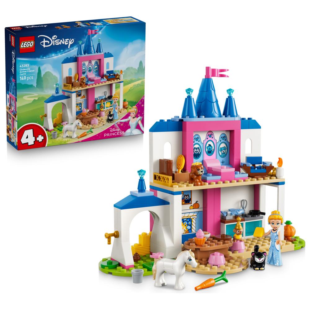 LEGO - Disney Princess Cinderella Animal Friends Castle Building Set - 149 Pc Set