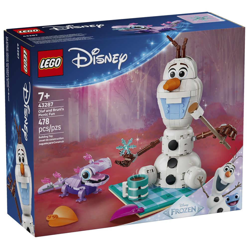 Lego - Frozen - Olaf And Bruni's Picnic Fun Building Set - 478 Pc Set