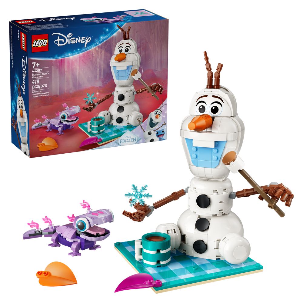 Lego - Frozen - Olaf And Bruni's Picnic Fun Building Set - 478 Pc Set