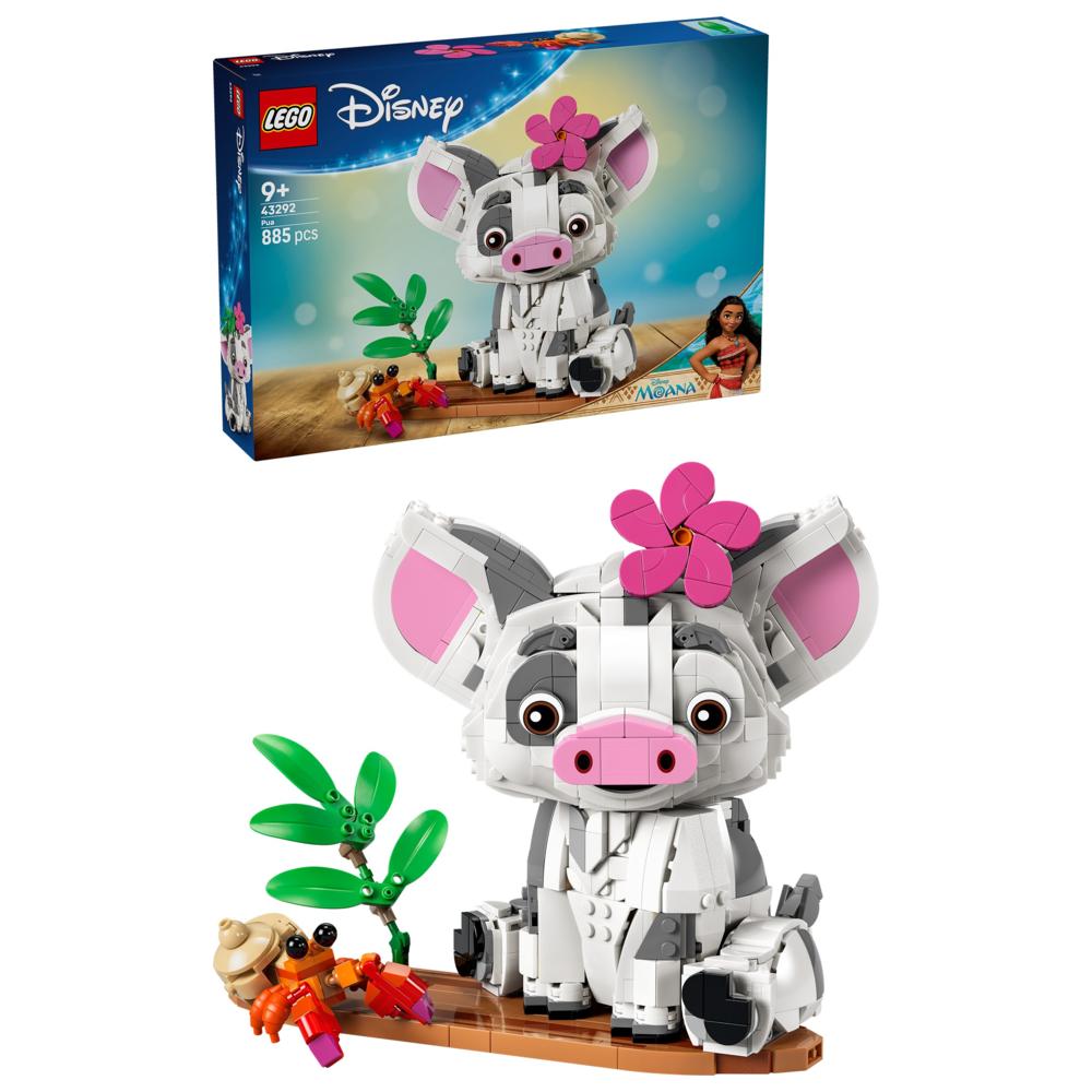 LEGO - Disney Moana Pua Building Set - 885 Pc Set