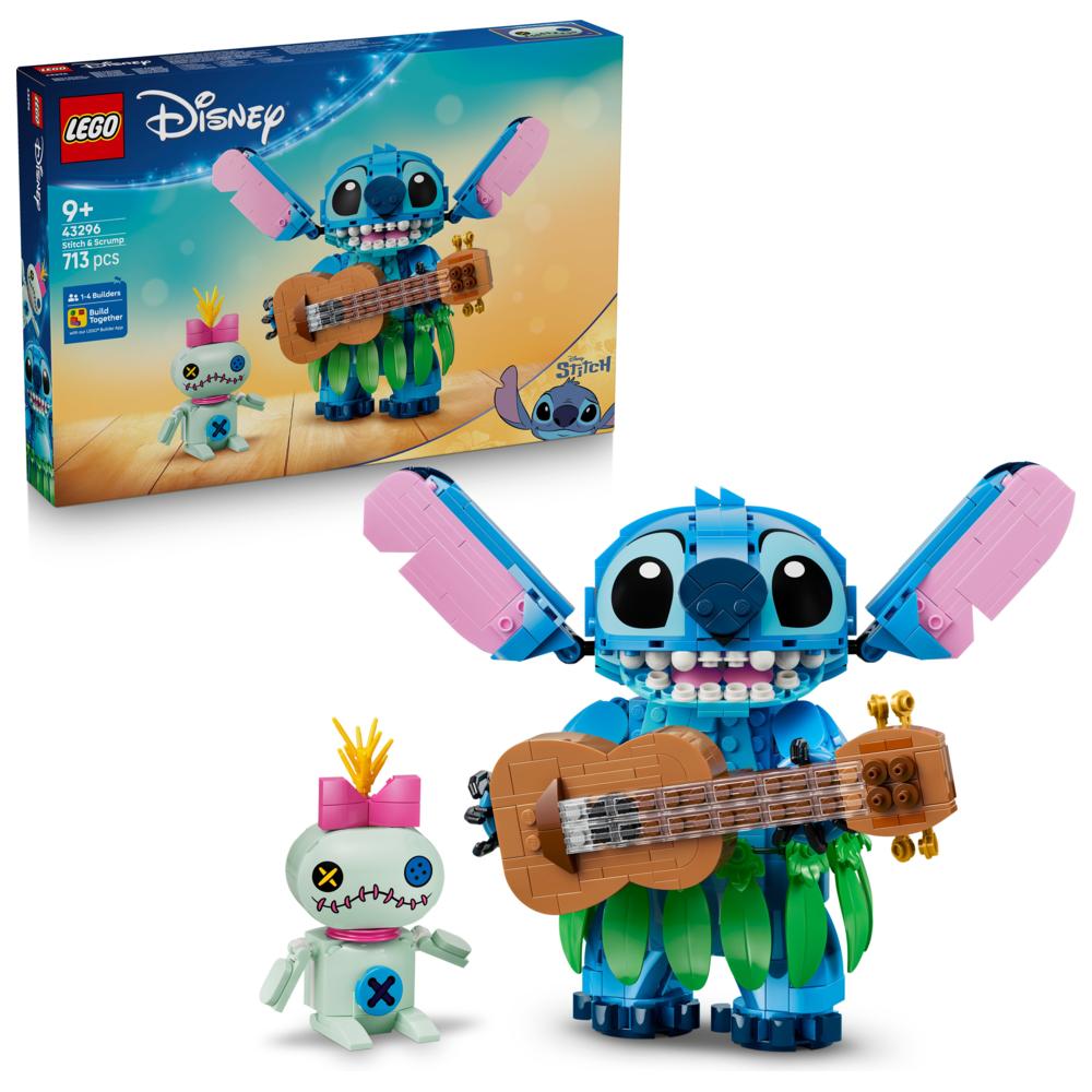 LEGO - Disney Stitch And Scrump Building Set - 713 Pc Set