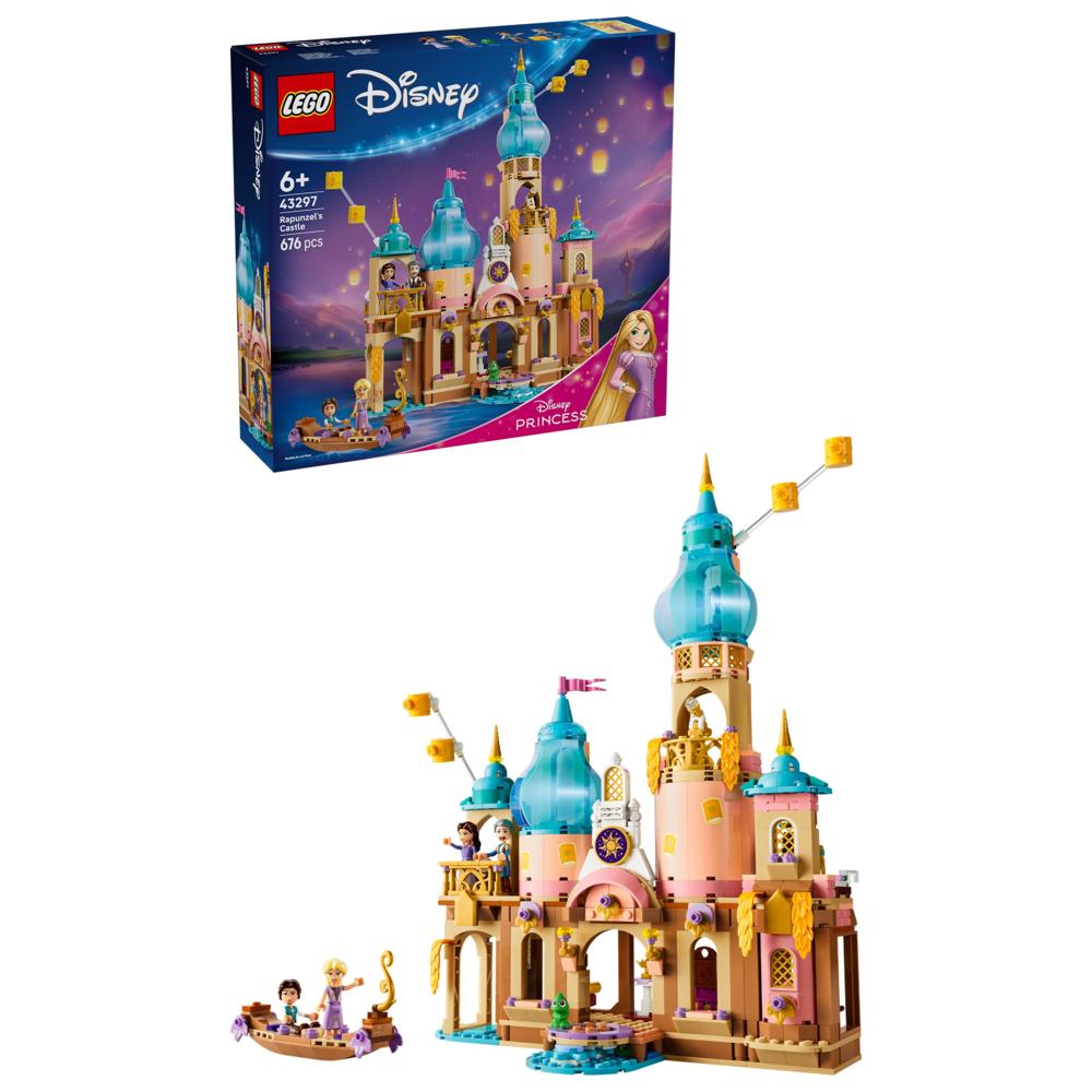 LEGO - Disney Princess Rapunzel's Castle Building Set - 676 Pc Set