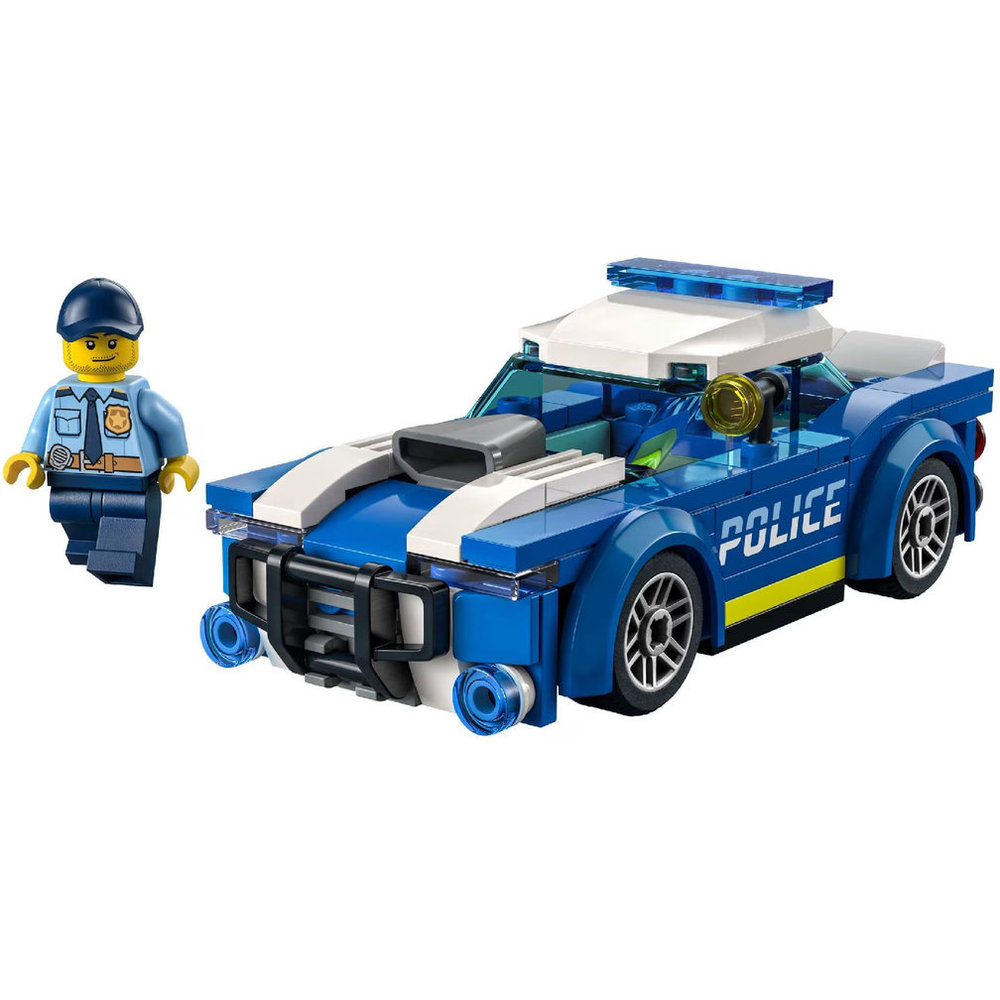 Lego City Police Car Building Set - 94 Pcs