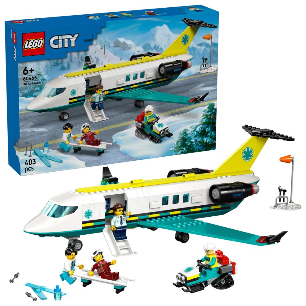 LEGO - City Air Ambulance Building Set - 403 Pc Set