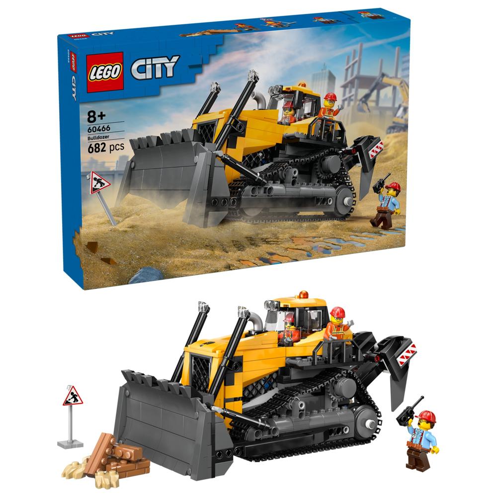 LEGO - City Bulldozer Building Set - 682 Pc Set
