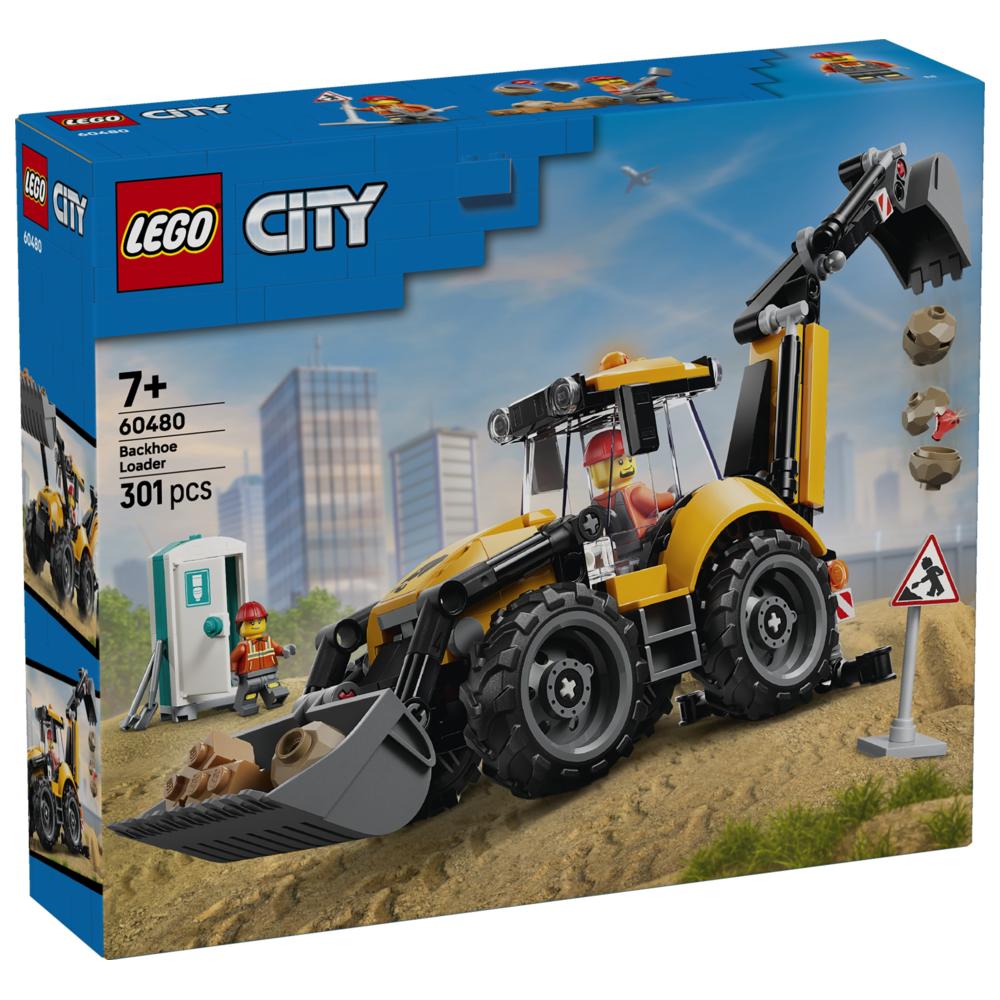 LEGO - City Backhoe Loader Building Set - 301 Pc Set