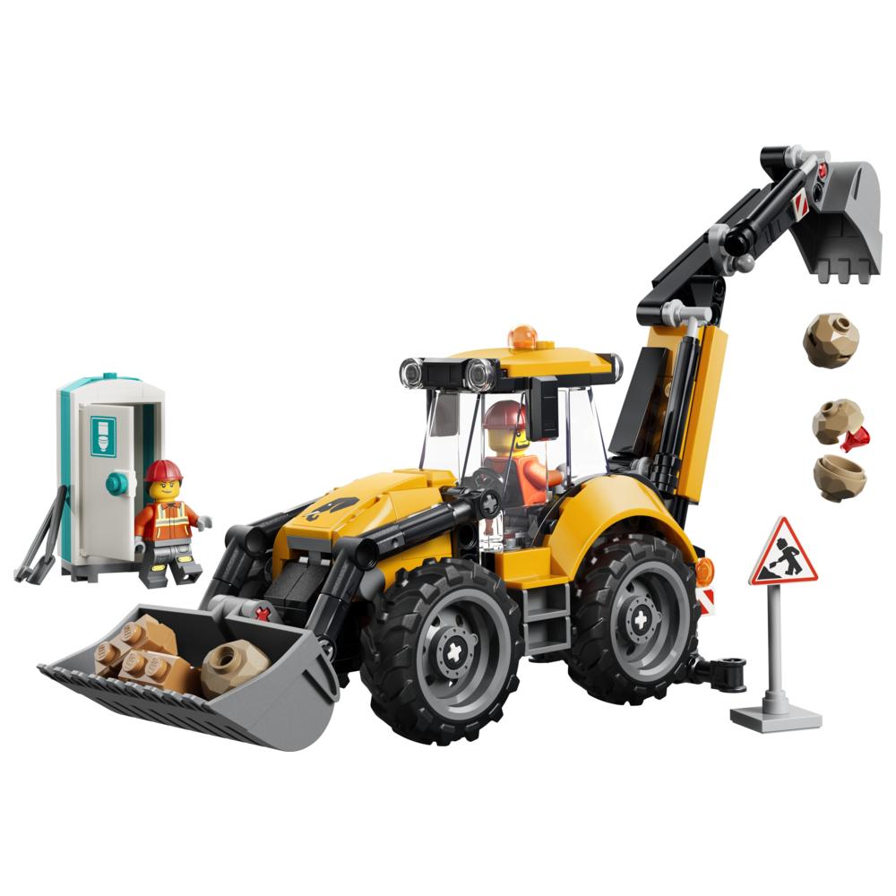 LEGO - City Backhoe Loader Building Set - 301 Pc Set