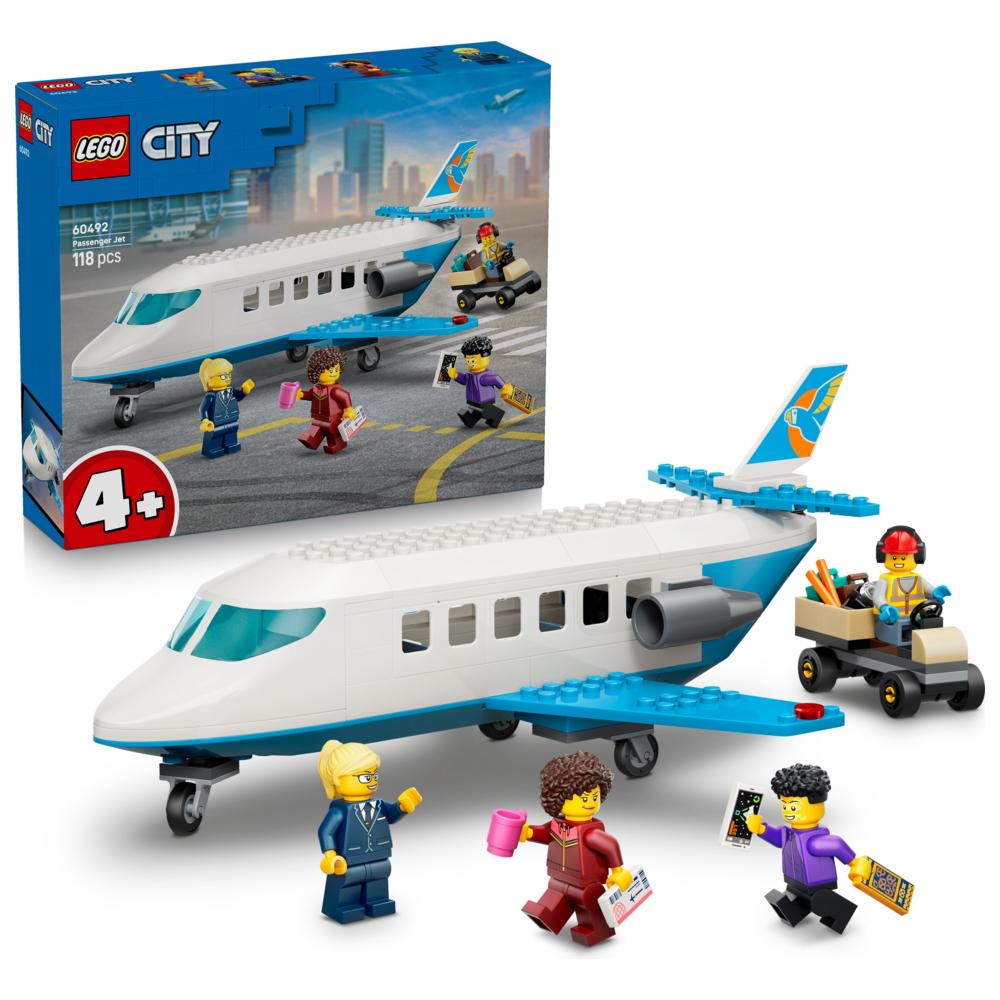 LEGO - City Passenger Jet Building Set - 118 Pc Set