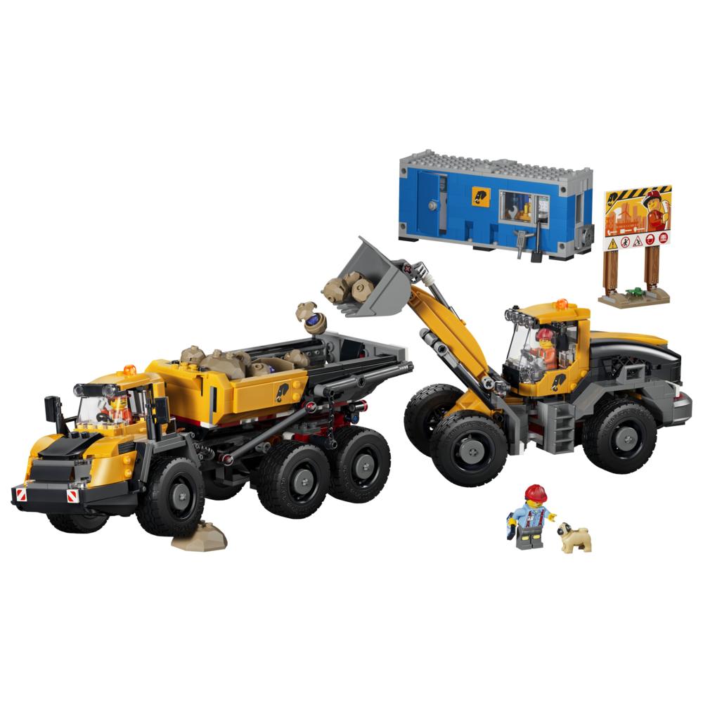 LEGO - City Dump Truck And Front End Loader Building Set - 1132 Pc Set