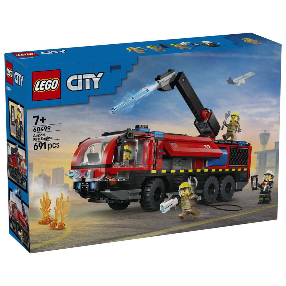 LEGO - City Airport Fire Engine Building Set - 691 Pc Set