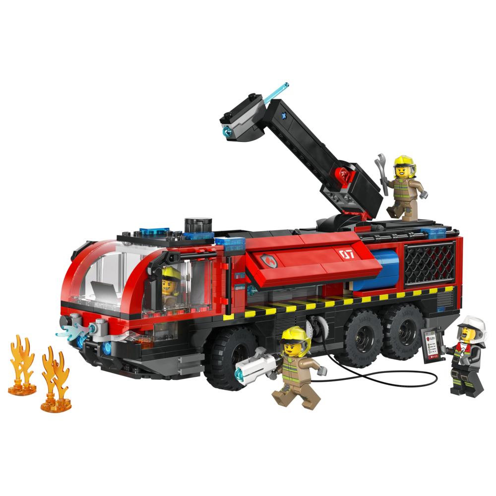 LEGO - City Airport Fire Engine Building Set - 691 Pc Set