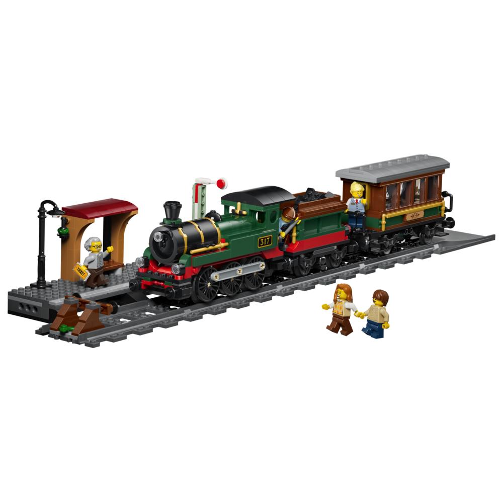 LEGO - City Vintage Steam Train Building Set - 575 Pc Set