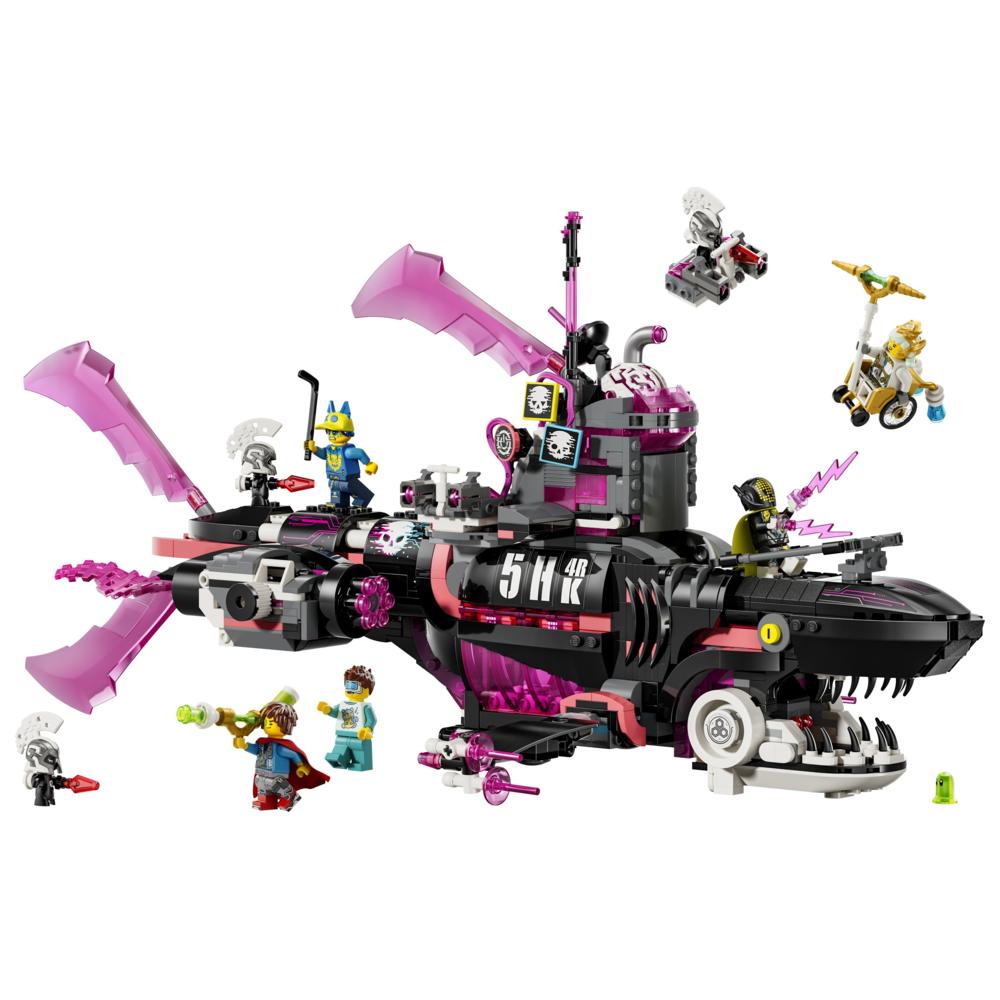 LEGO - Dreamzzz 2-In-1 Nightmare Shark Submarine Building Set - 1413 Pc Set