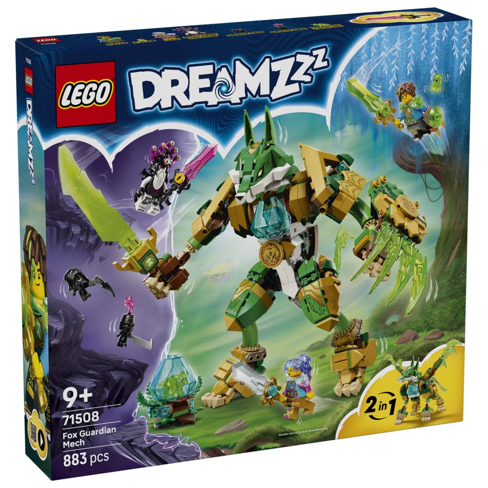 LEGO - Dreamzzz 2-In-1 Fox Guardian Mech Building Set - 883 Pc Set
