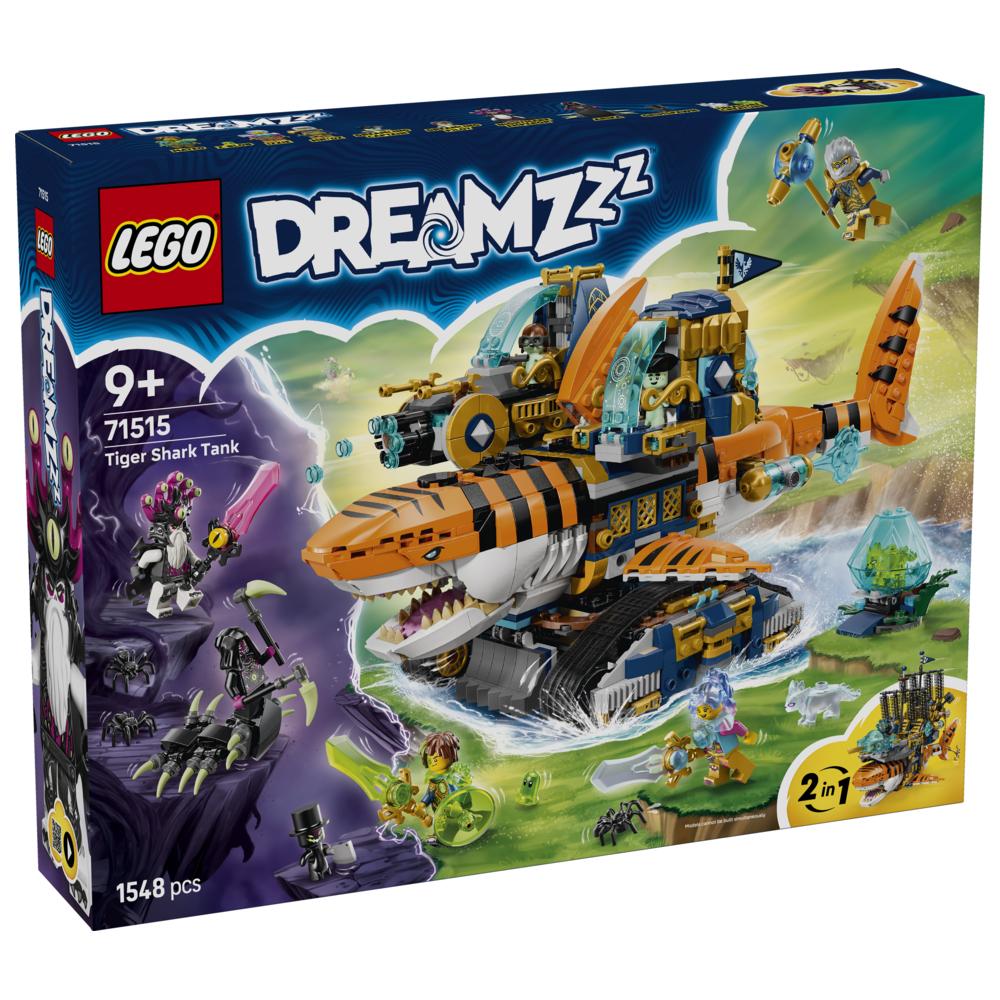 LEGO - Dreamzzz 2-In-1 Tiger Shark Tank Building Set - 1548 Pc Set