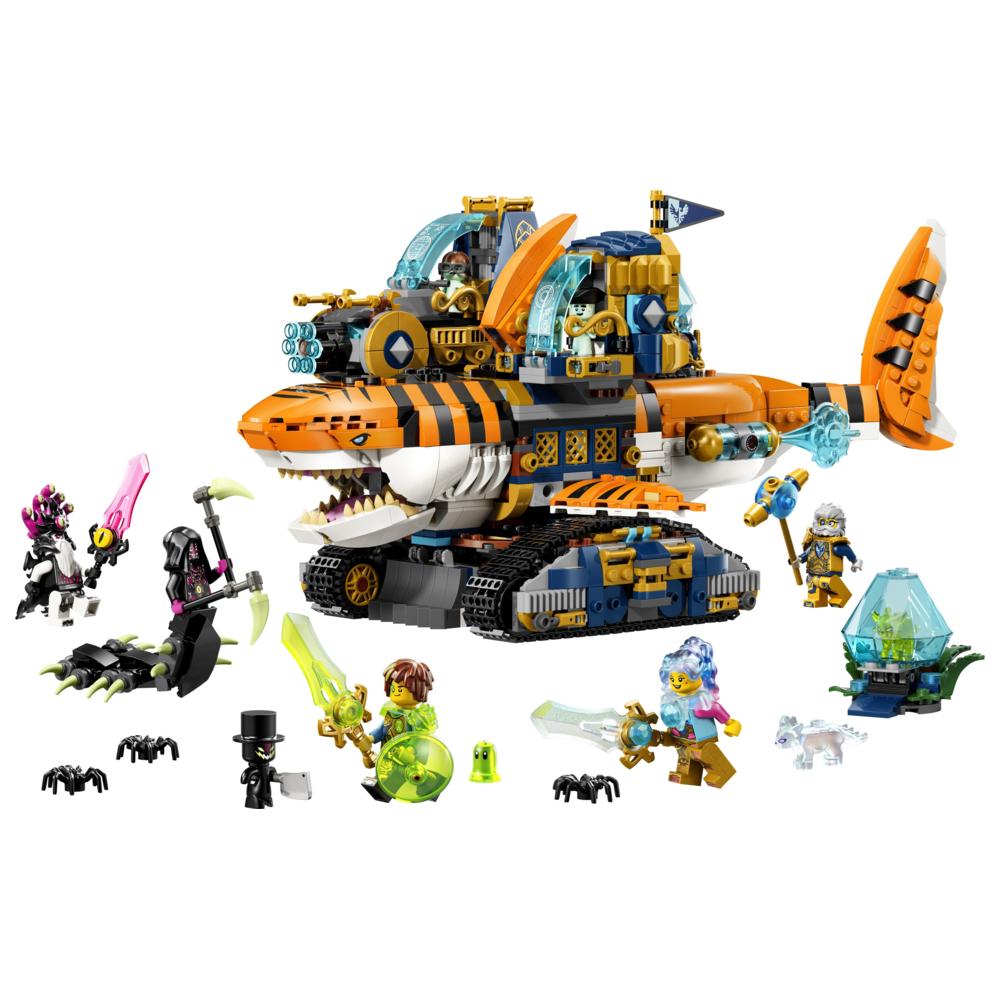 LEGO - Dreamzzz 2-In-1 Tiger Shark Tank Building Set - 1548 Pc Set