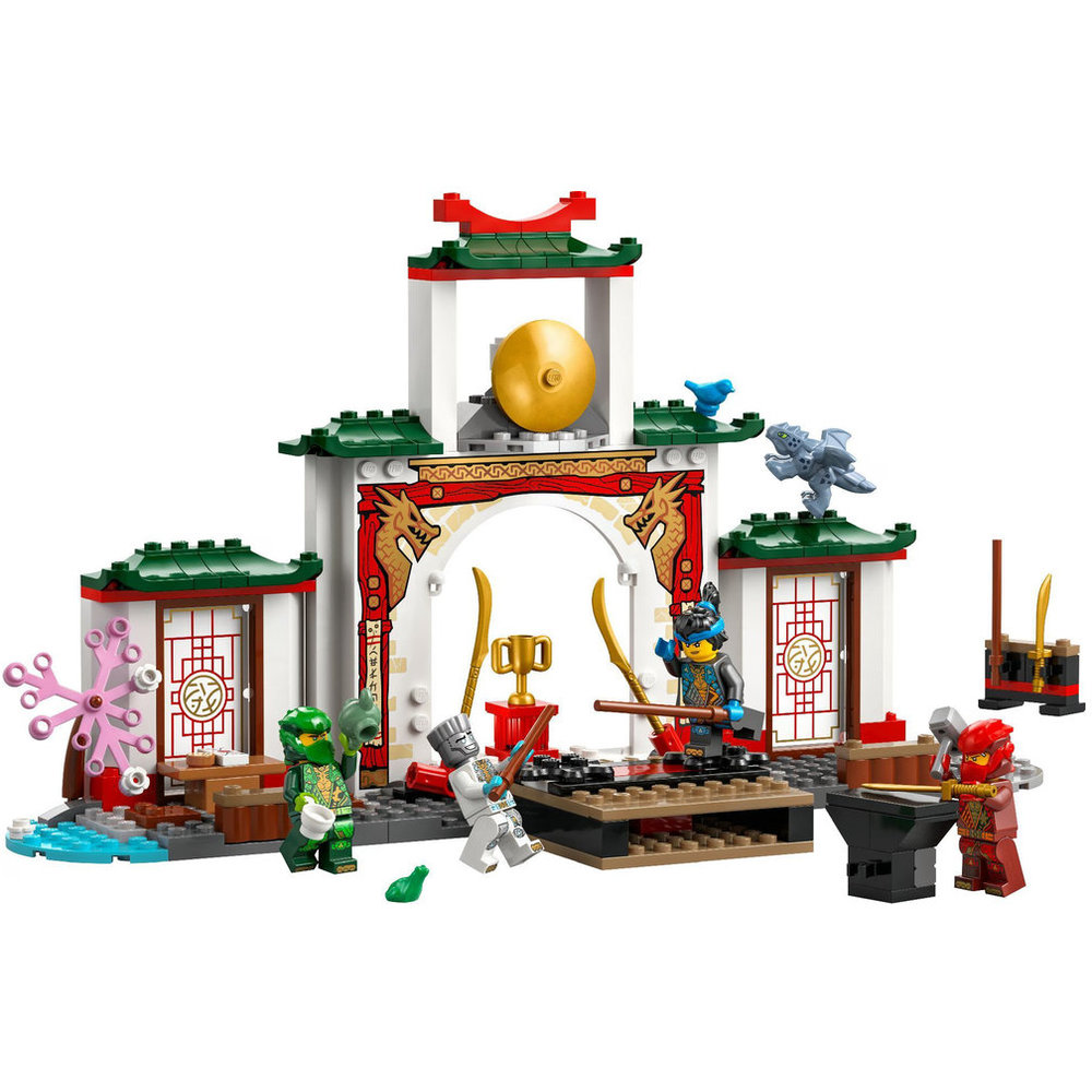 LEGO Ninjago - Ninja Spinjitzu Temple Building Set - 158 Pcs