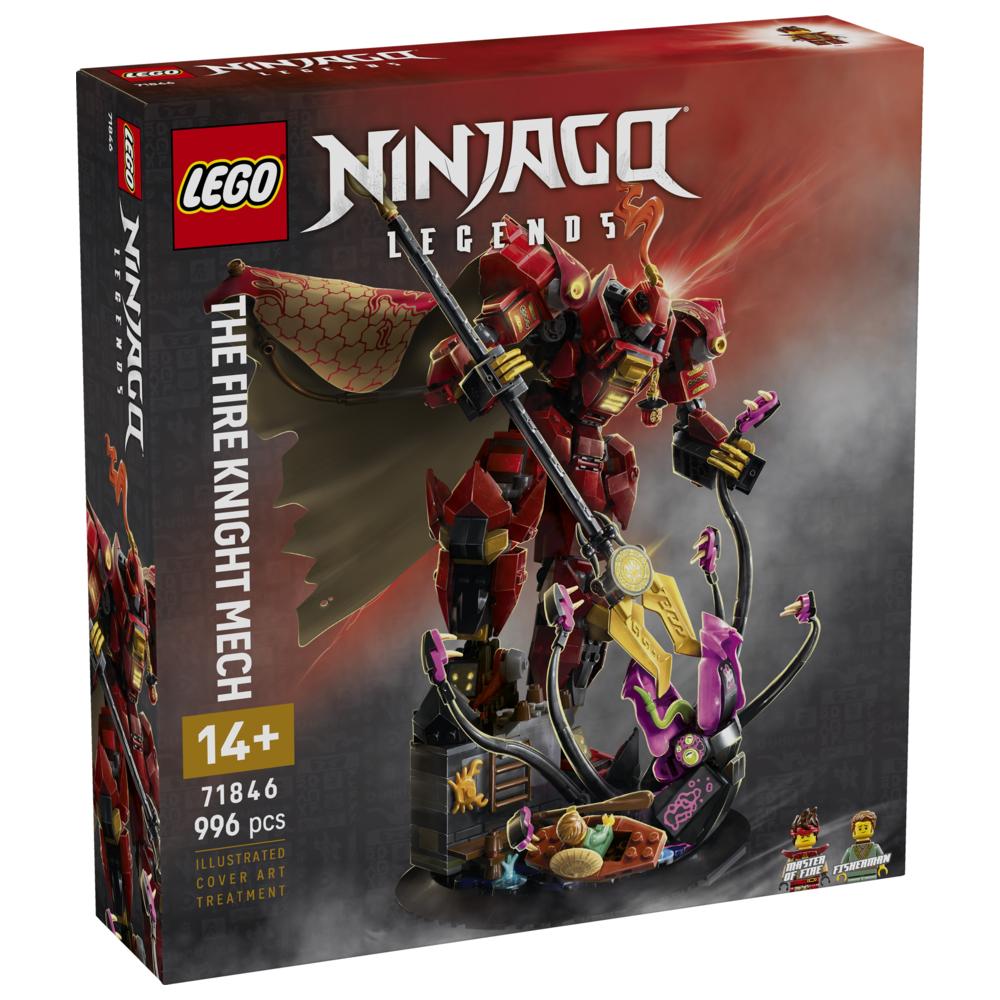 LEGO - Ninjago Legends The Fire Knight Mech Building Set - 996 Pc Set
