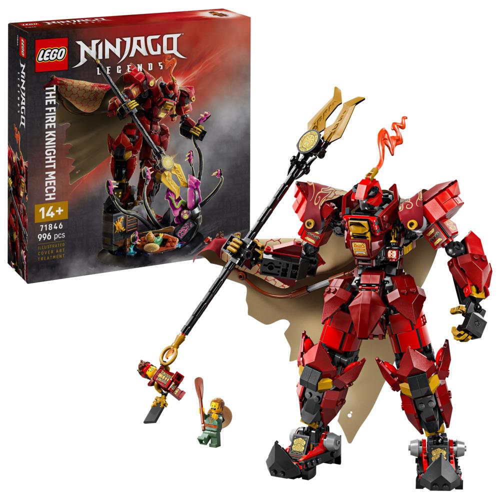 LEGO - Ninjago Legends The Fire Knight Mech Building Set - 996 Pc Set