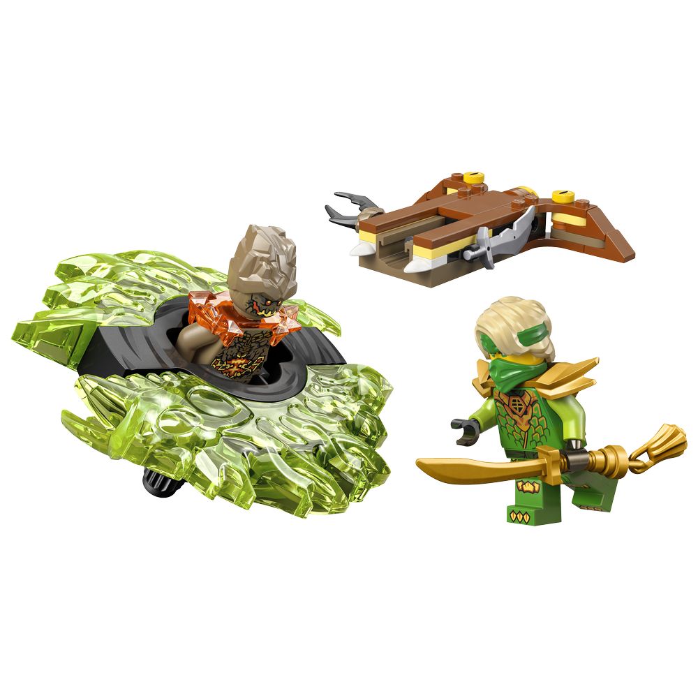 Lego - Ninjago Lloyd Vs. Earth Monster Spinner Building Set - 52 Pc Set