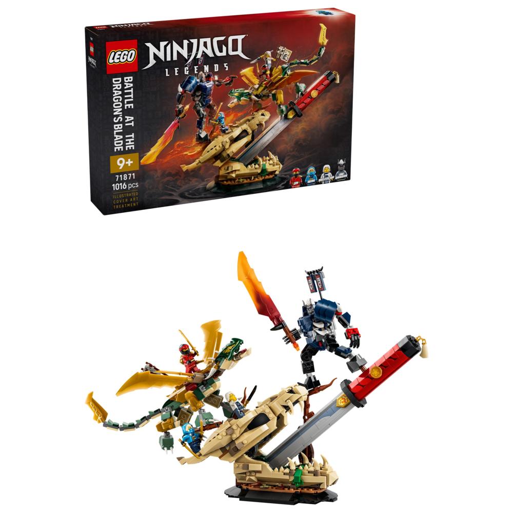 LEGO - Ninjago Legends Battle At The Dragon's Blade Building Set - 1016 Pc Set