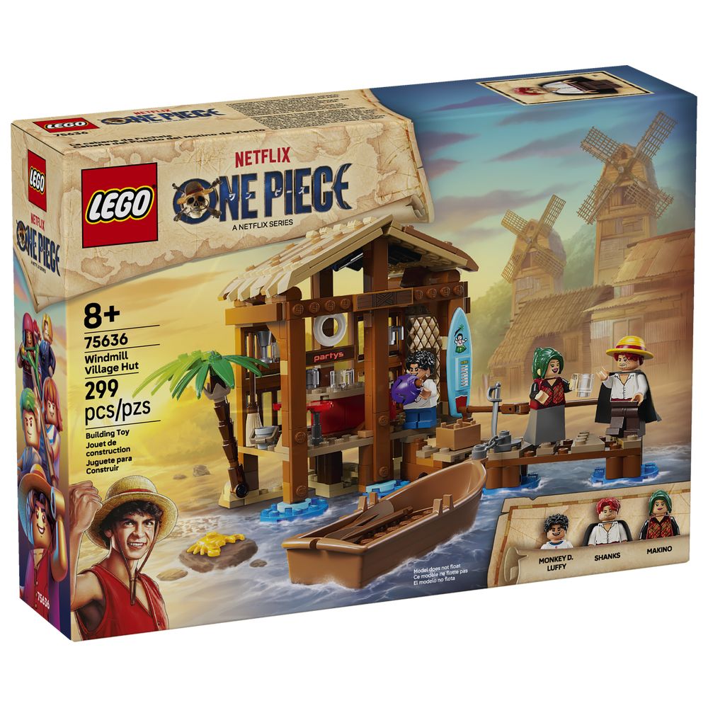 Lego - Windmill Village Hut Building Set - 299 Pc Set