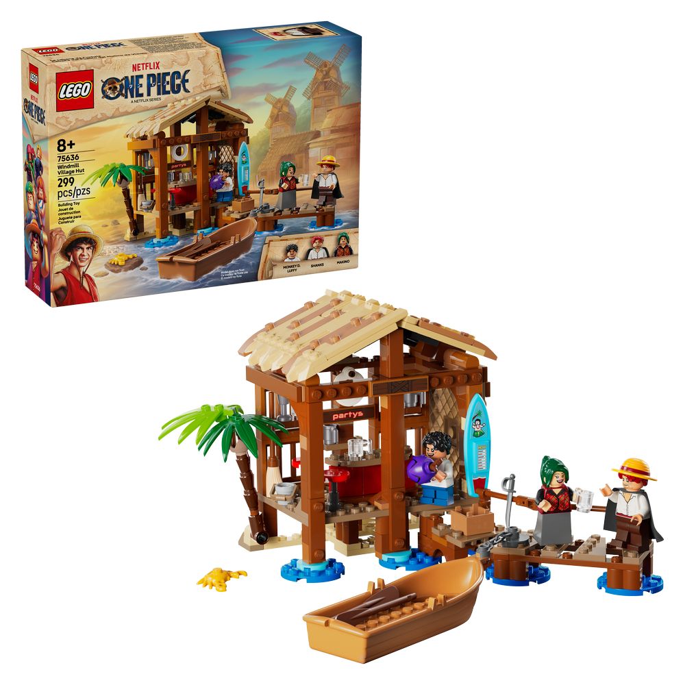 Lego - Windmill Village Hut Building Set - 299 Pc Set