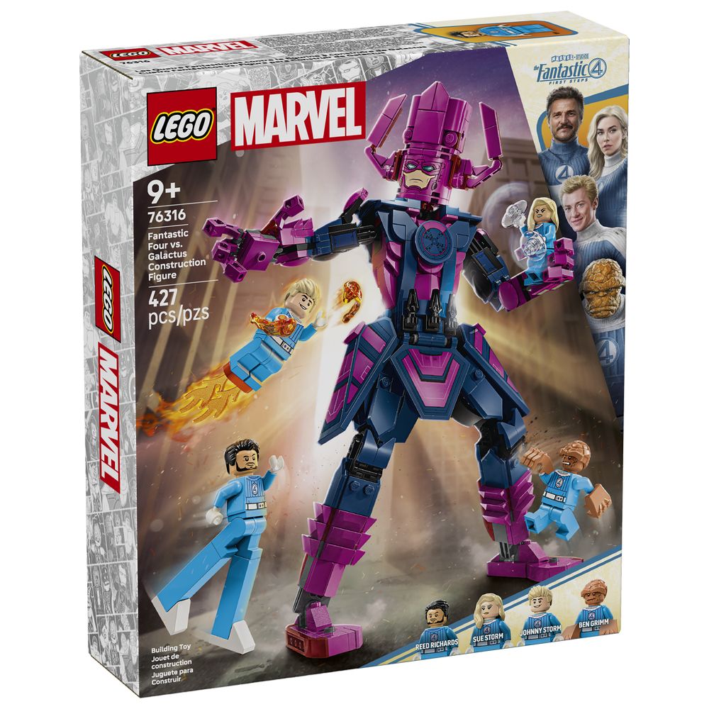 Lego - Fantastic Four Vs. Galactus Construction Figure Building Set - 427 Pc Set