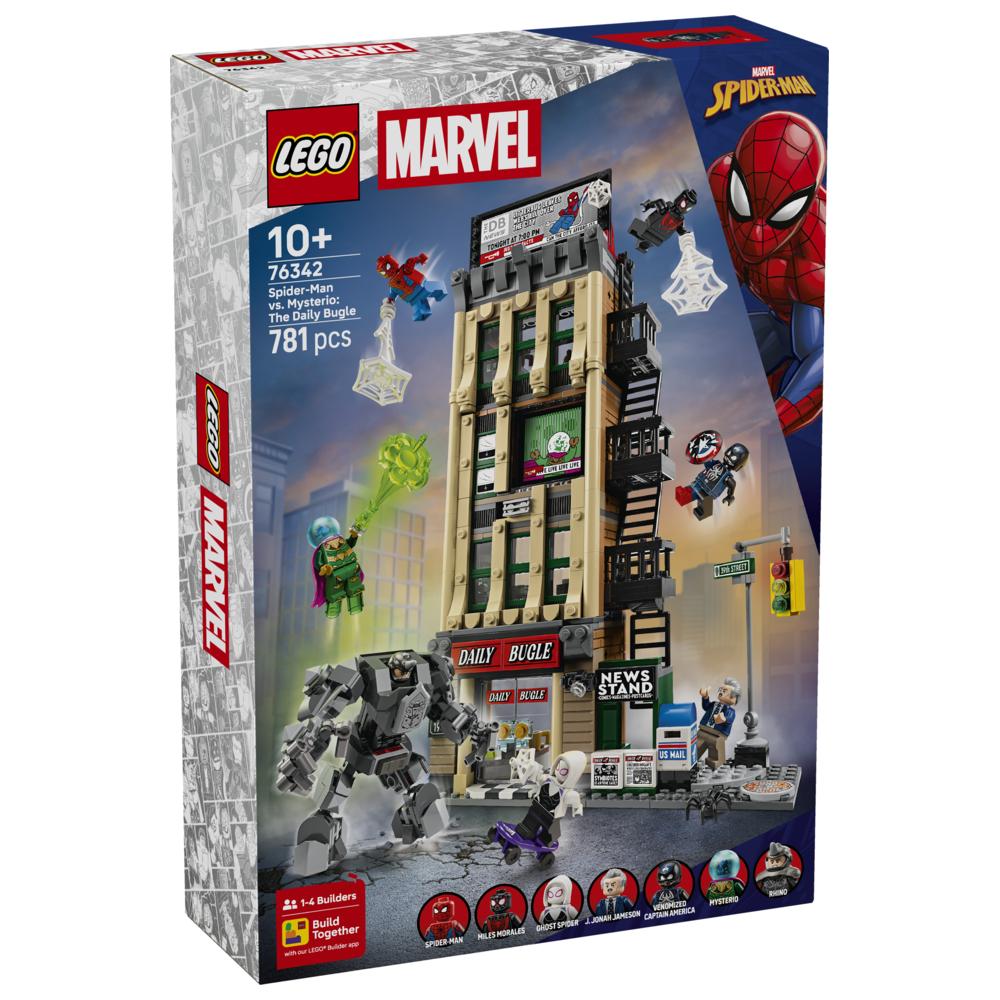 LEGO - Marvel Spider-Man Vs. Mysterio - The Daily Bugle Building Set - 781 Pc Set