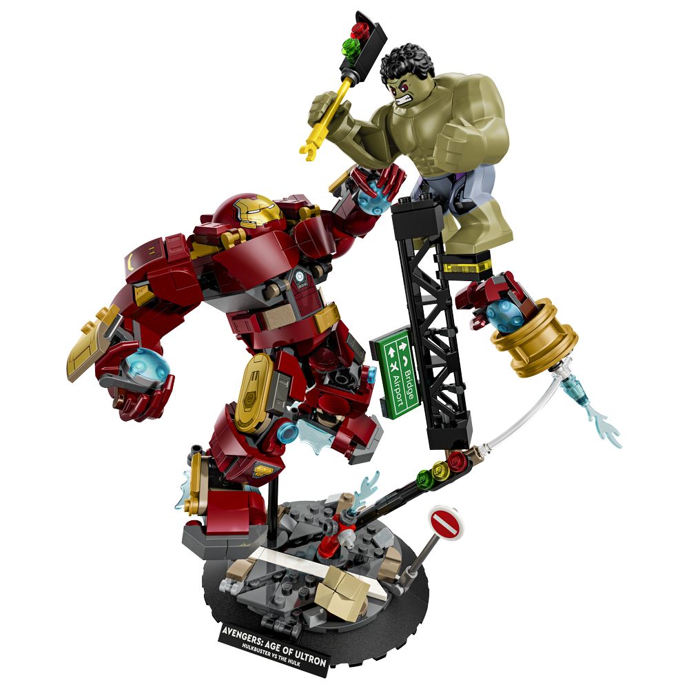 Lego - Epic Battle Hulkbuster Vs. The Hulk Building Set - 413 Pc Set