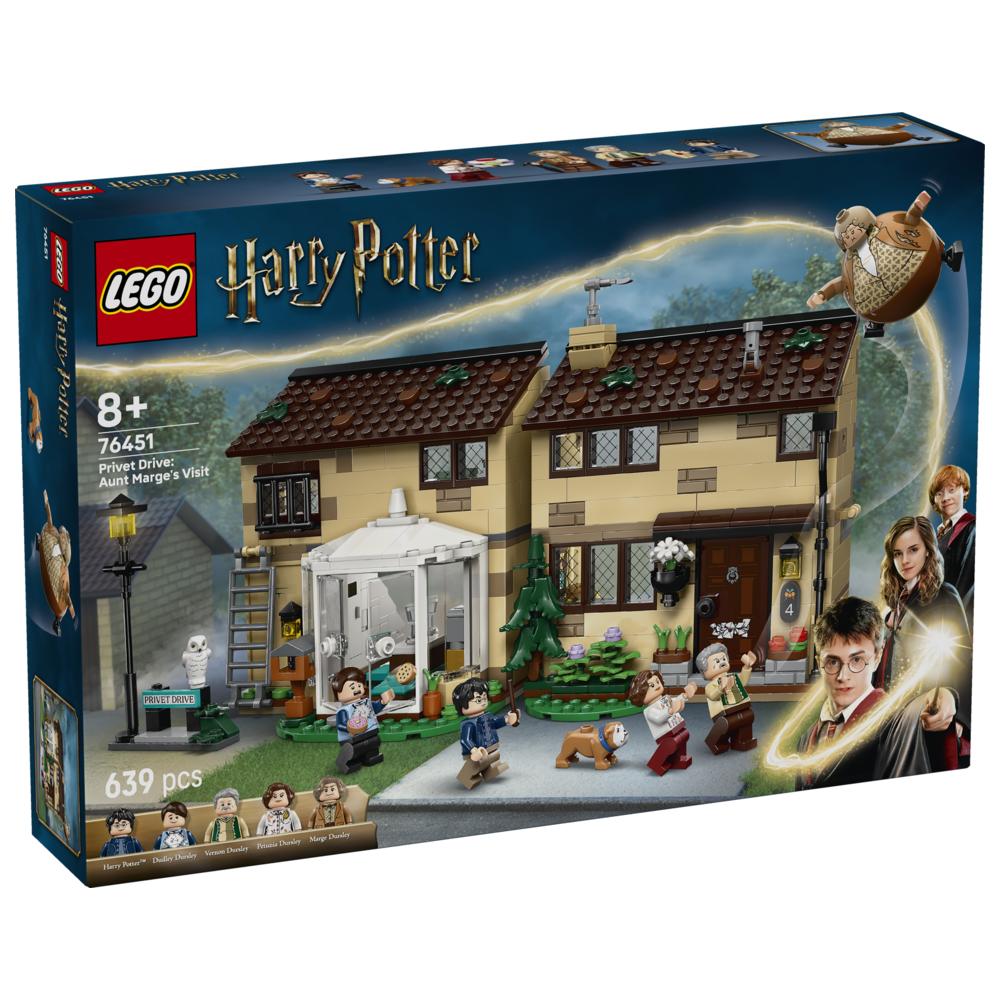 LEGO - Harry Potter Privet Drive - Aunt Marge's Visit Building Set - 639 Pc Set