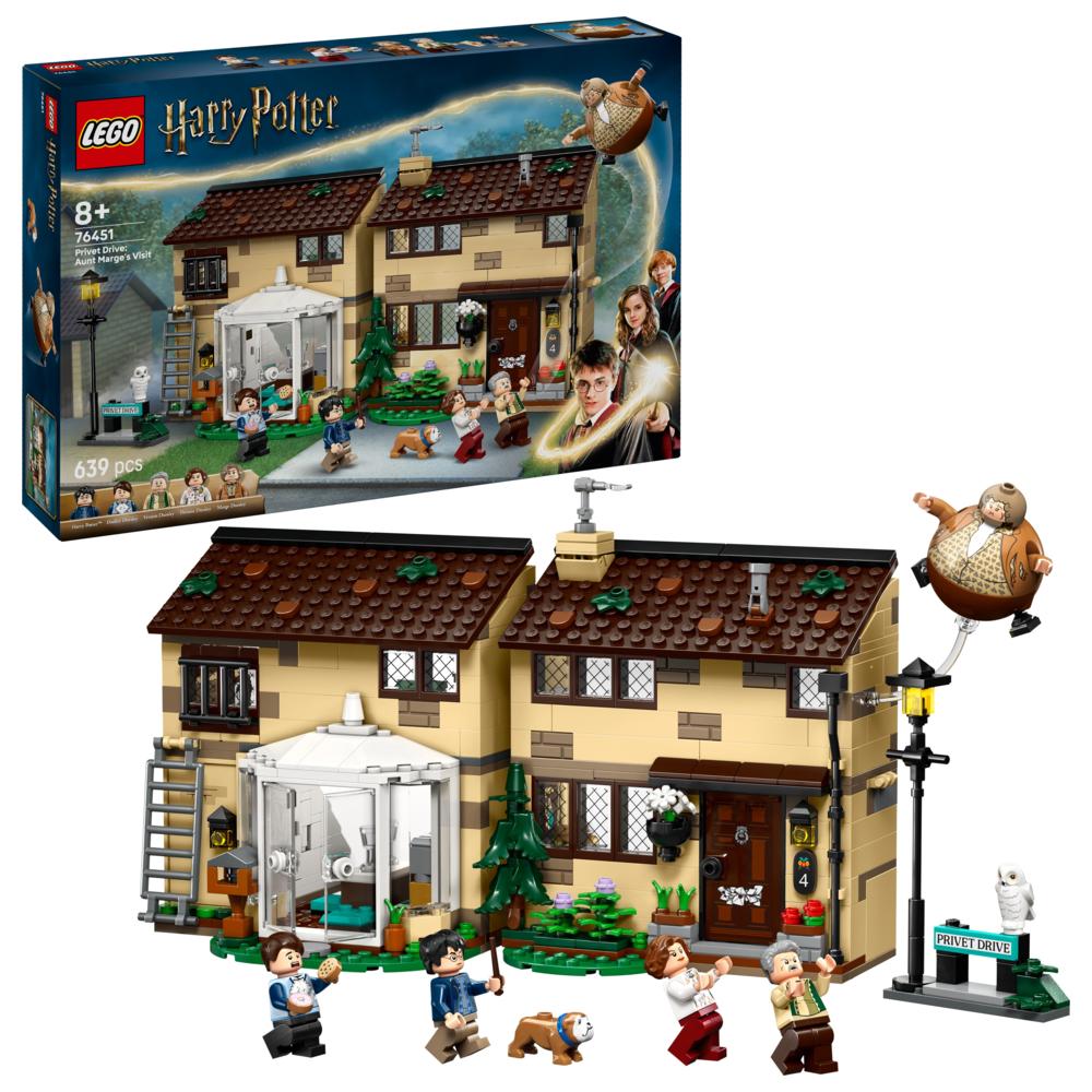 LEGO - Harry Potter Privet Drive - Aunt Marge's Visit Building Set - 639 Pc Set