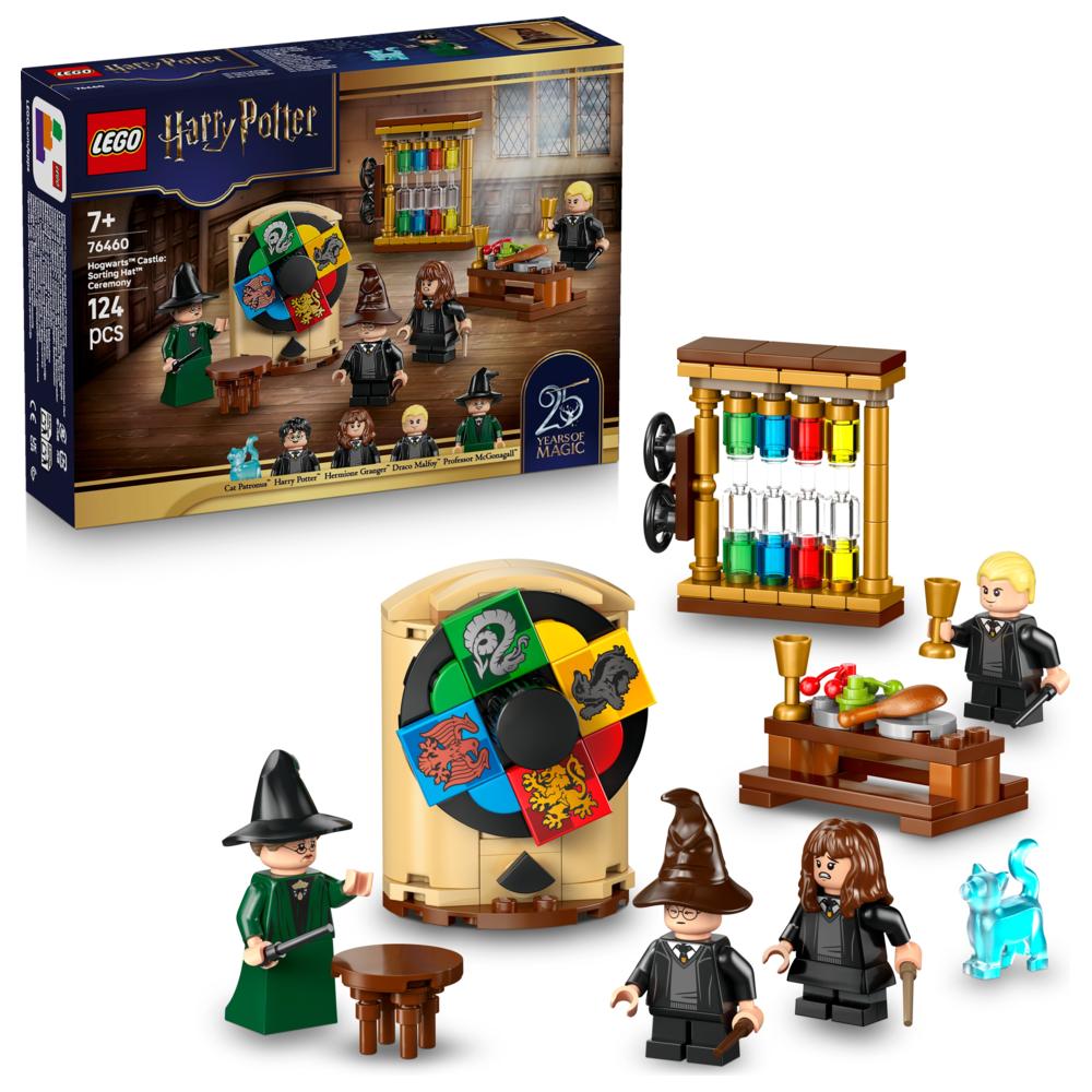 LEGO - Harry Potter Hogwarts Castle - Sorting Hat Ceremony Building Set - 124 Pc Set