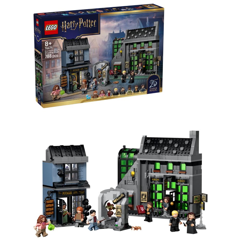 LEGO - Harry Potter Knockturn Alley Wizarding Shops Building Set - 788 Pc Set