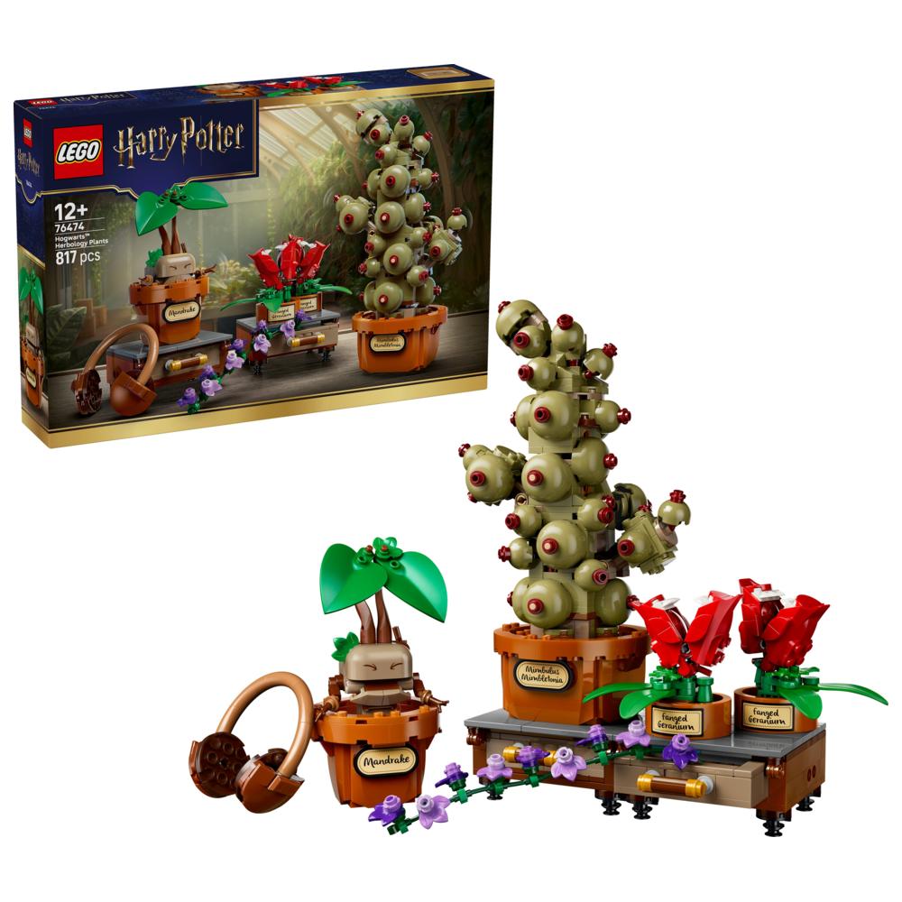 LEGO - Harry Potter Hogwarts Herbology Plants Building Set - 817 Pc Set