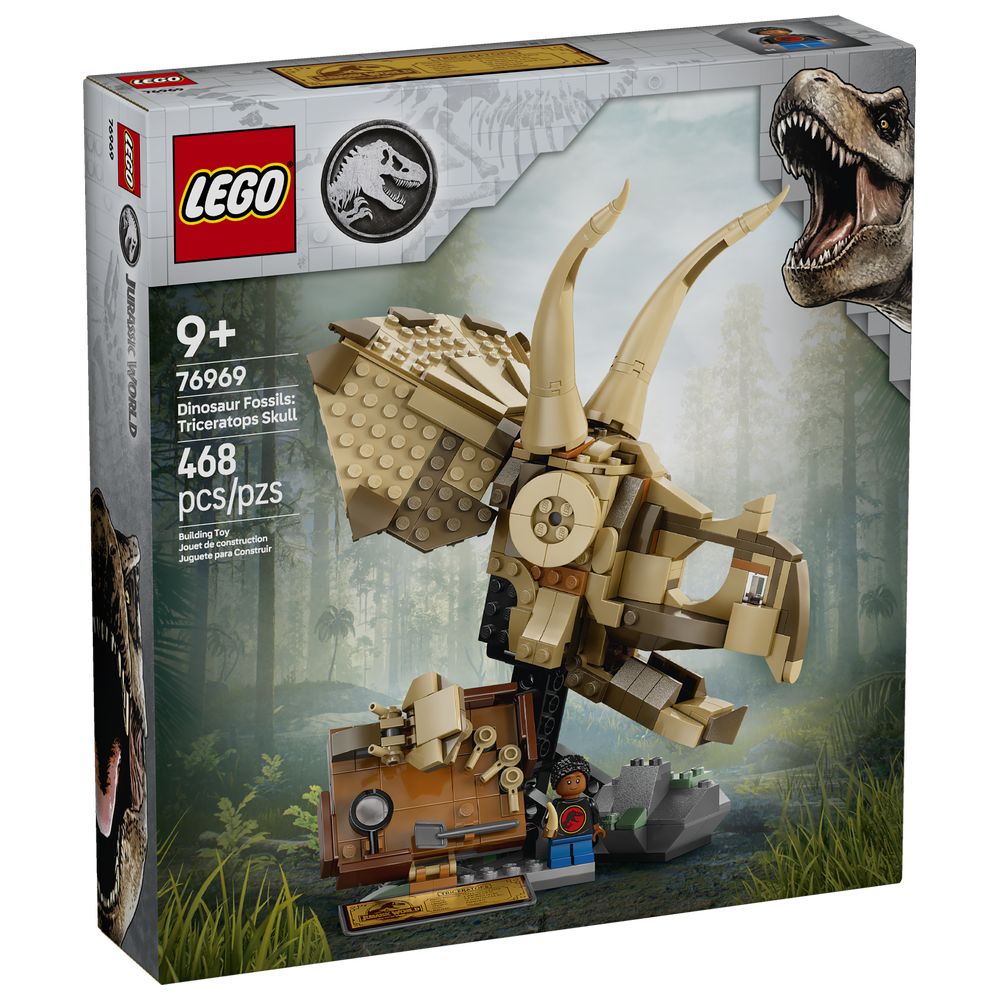 Lego - Dinosaur Fossils Triceratops Skull Building Set - 468 Pc Set