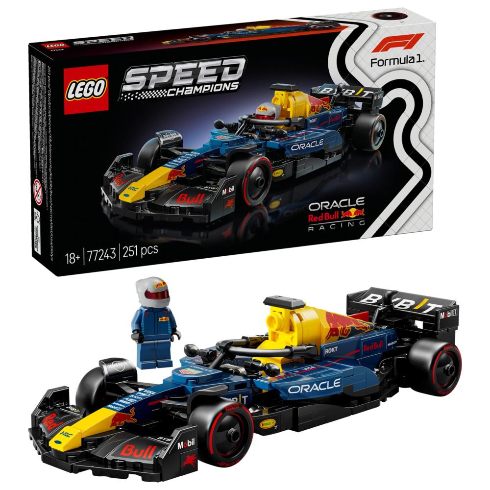 LEGO - Speed Champions Oracle Red Bull Formula 1 Racing Car Building Set - 251 Pc Set