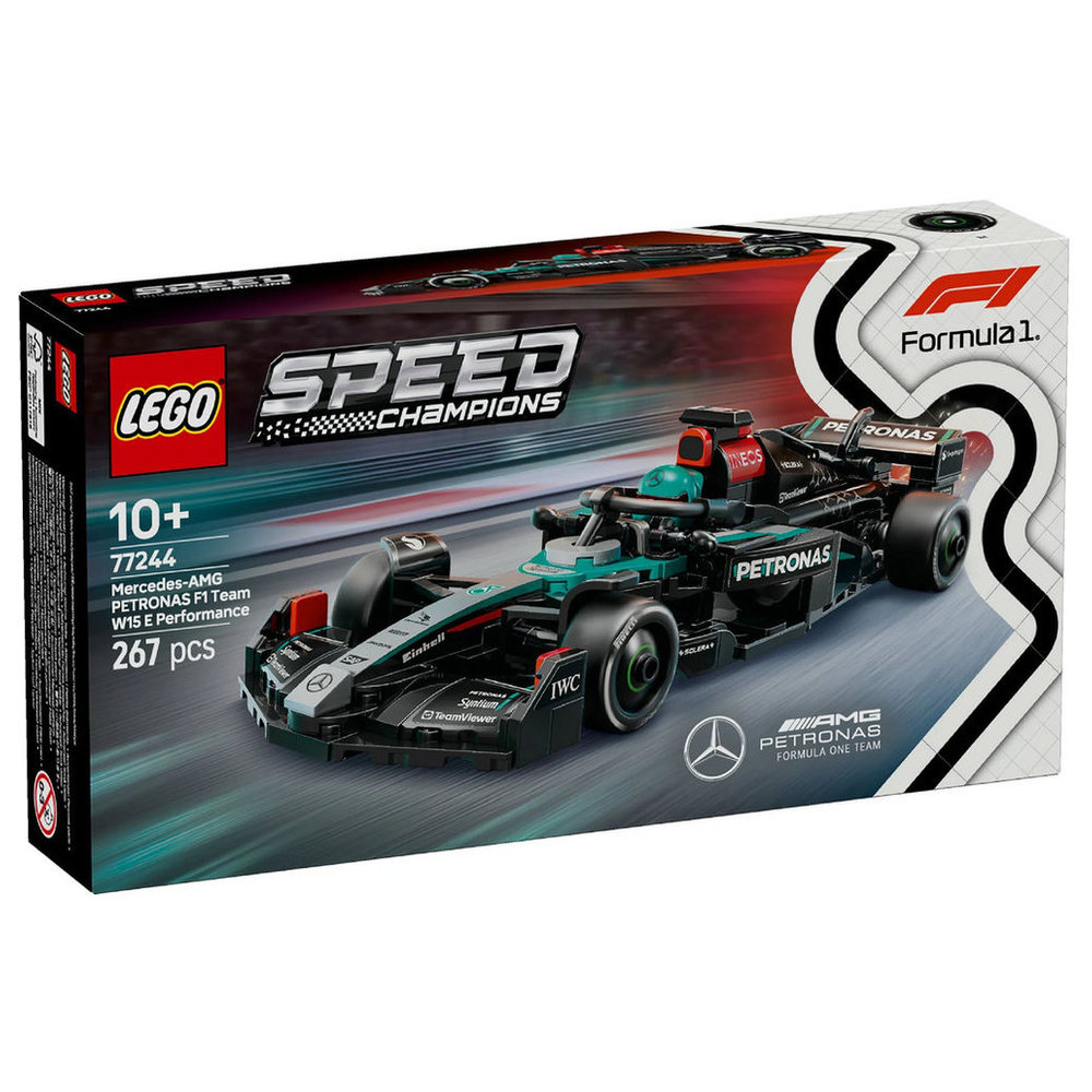LEGO - Mercedes-Amg F1 W15 Race Car Building Set - 267 Pcs